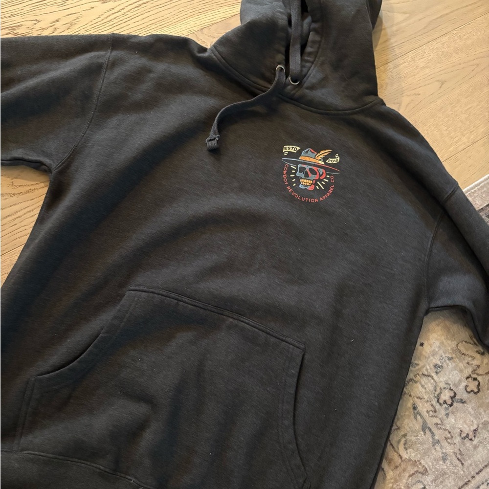 Cowboy Revolution- “Cowboy Code” Men's Black Hoodie
